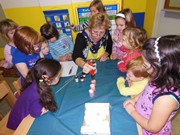 Mramorování svíček